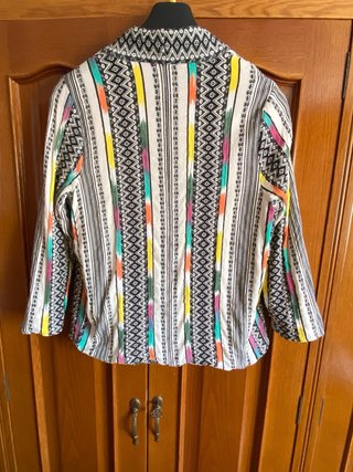 Chaqueta Estampada Multicolor