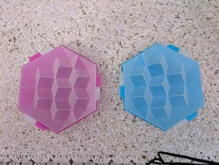 2 Cubiteras Hielo Forma Cubo