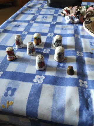 Lote Vintage Miniaturas Decoración