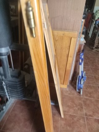 Puertas de madera para muebles 1,31 x 55 cm .2 und
