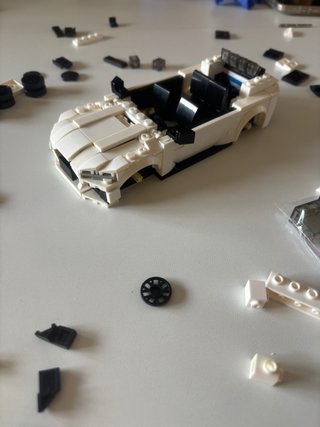 Audi Construcción Piezas Blanco