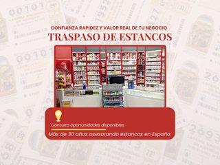 ¡TRASPASO DE ESTANCO EN DONOSTI!