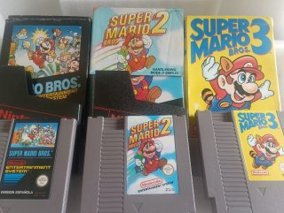 Collezione Mario Bros Nintendo NES