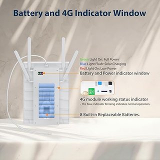 Router Solar 4G LTE WiFi Portátil IP66