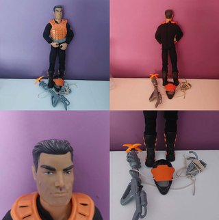 Lote Action Man Figuras y Ropa
