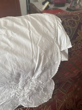 Sábanas antiguas bordadas JM