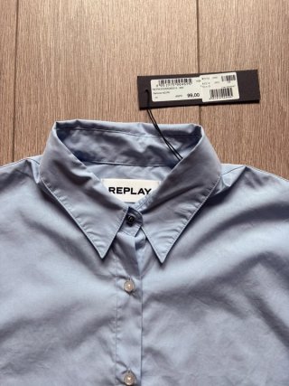 Camicia Replay Oversize Donna Tg. S [NUOVO]