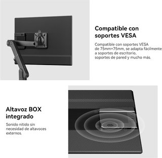 SIN ABRIR Monitor Portátil 23.8 Pulgadas Giratorio