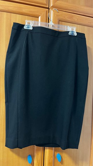 Falda negra Mango Talla 38