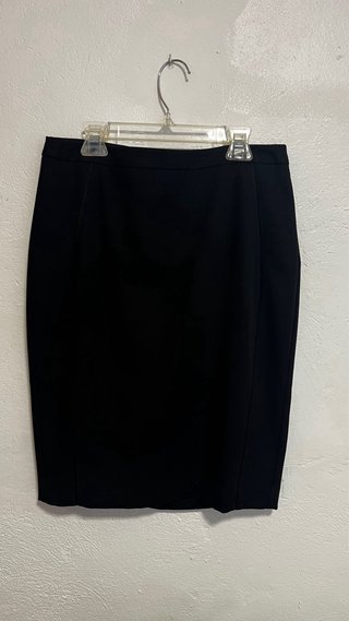 Falda negra Mango Talla 38
