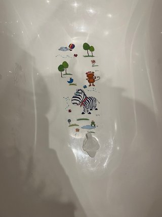 Bañera para bebé con dibujos