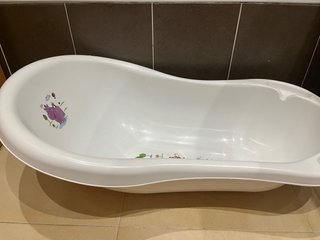 Bañera para bebé con dibujos