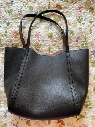 Bolso Tote Negro Tintoretto