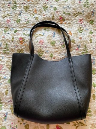 Bolso Tote Negro Tintoretto