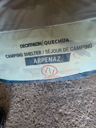 Carpa plegable habitáculo 6 personas UPF30 Arpenaz