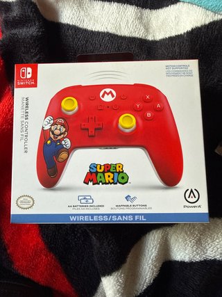Mando Inalámbrico Nintendo Switch Super Mario