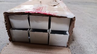 Pack 6 Soportes Fluorescentes Helvar 2x58W