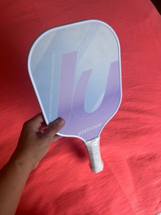 Pala Pickleball Fibra Vidrio Blanca 1.6cm