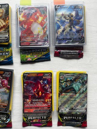 packs misteriosos cartas pokemon