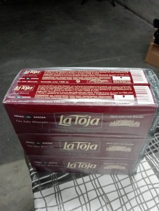 Pack 6 UD crema afeitar   La Toja Clásica
