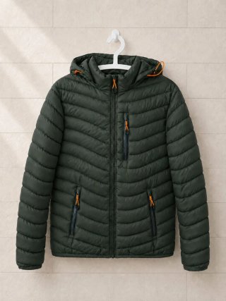 Chaqueta de invierno acolchada