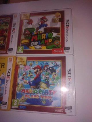 Lote 4 Giochi Nintendo 3DS Mario