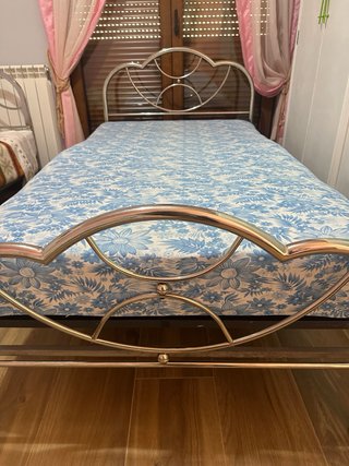 Cama niquelada 105 cm