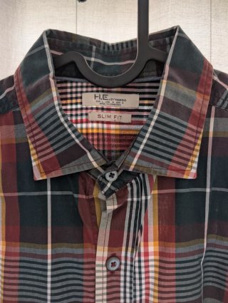 Camisa de hombre MANGO cuadros