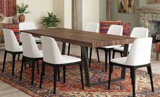 MESA DE COMEDOR RECTANGULAR FIJA 120KZAN.