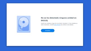 1 x NAS Synology DS215j (Sin discos)