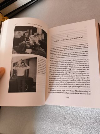 Libros Pablo Escobar de su hijo