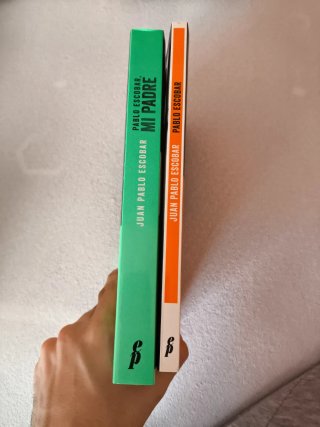 Libros Pablo Escobar de su hijo