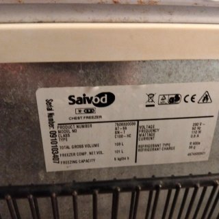 Congelador Saivod Blanco