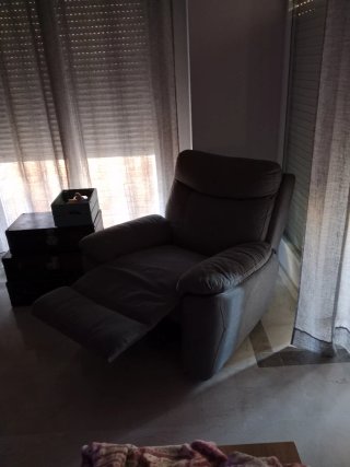 Sillón Relax Gris Casi Sin Uso