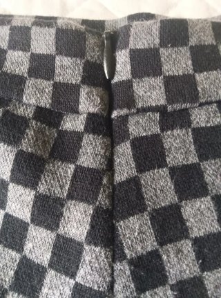Falda pantalón Zara cuadros