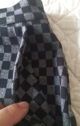 Falda pantalón Zara cuadros
