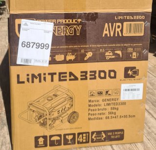 Generador Gasolina Genergy LIMITED3300