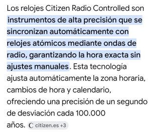Reloj Citizen Eco-Drive Titanio Radio Controlado