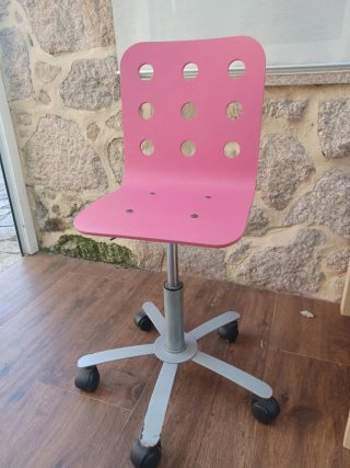 Silla Escritorio Infantil Ikea Rosa