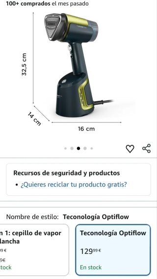 Plancha Vertical Rowenta Aerosteam