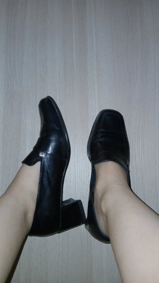 Zapatos Tacón Negros