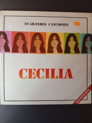 Vinilo Cecilia 20 Grandes Canciones