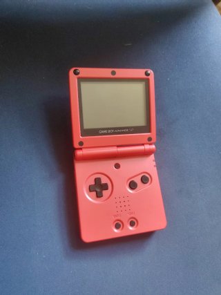 Game Boy Advance SP Gundam Char Aznable Custom