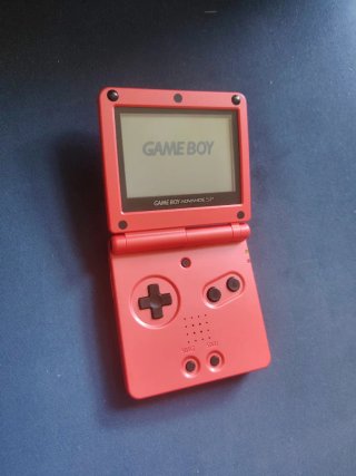 Game Boy Advance SP Gundam Char Aznable Custom