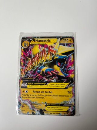 Carta Pokémon Mega Manectric EX
