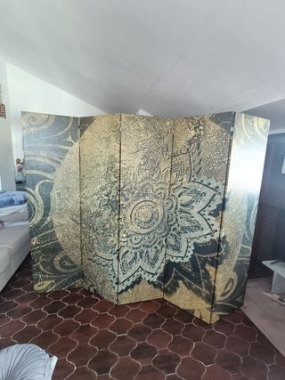 Biombo flor de loto