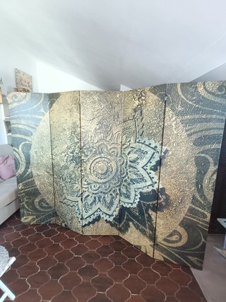 Biombo flor de loto
