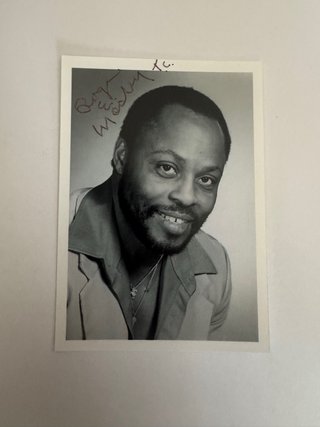 Foto autografata Roger E. Mosley Magnum PI