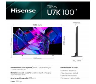 Smart TV 100U7KQ