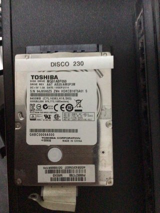 Disco Duro Toshiba 500GB MQ01ABF050